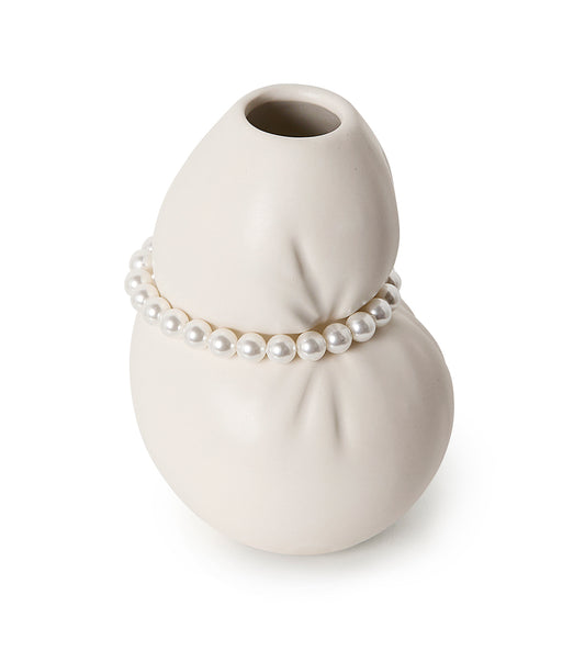 Small Vessels w/Faux Pearls