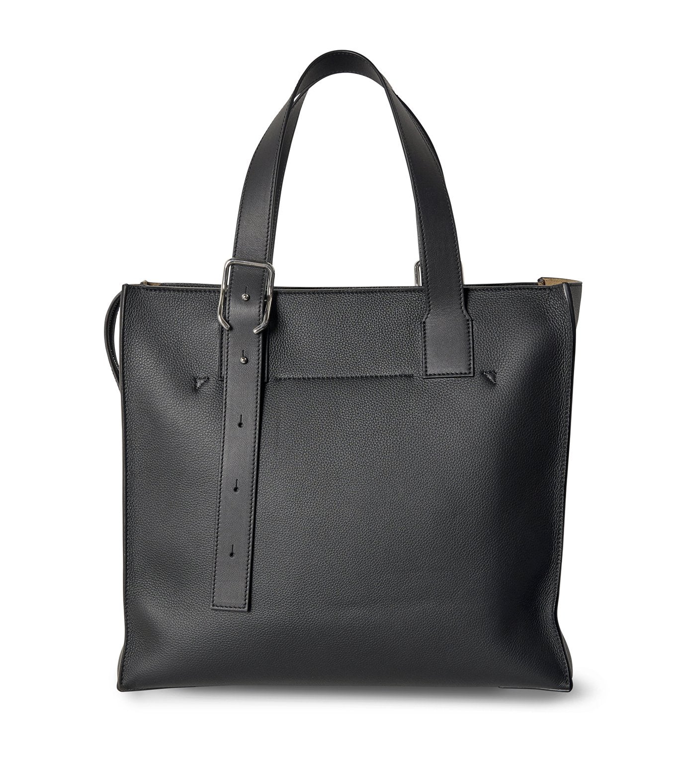 BUCKLE ZIP TOTE