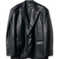 Robbi Faux Leather Blazer