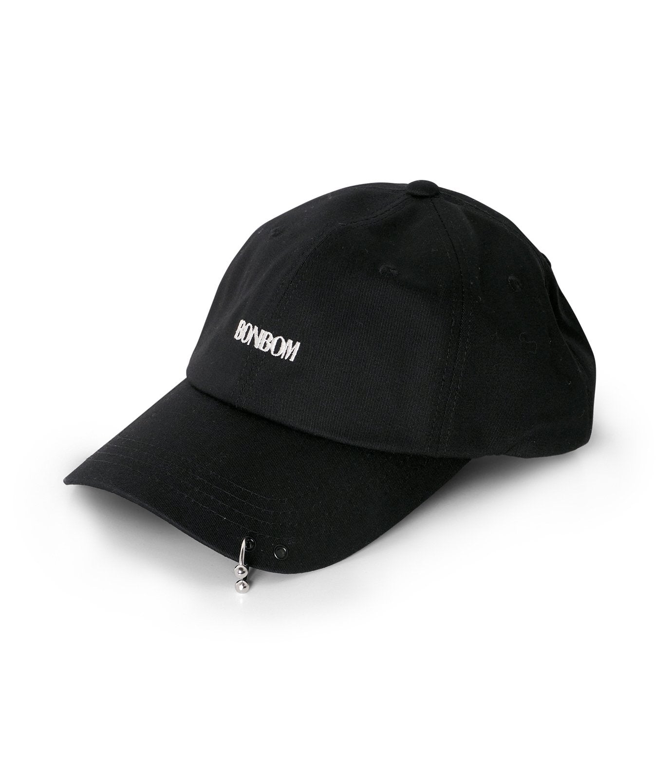 Detachable Piercing Logo Cap