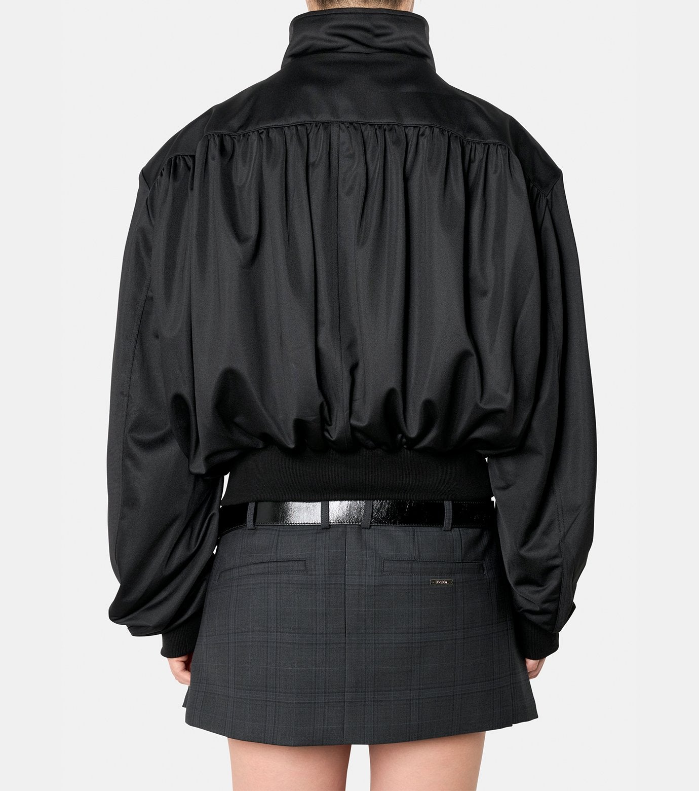 Shirring Jersey Jacket