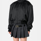 Shirring Jersey Jacket