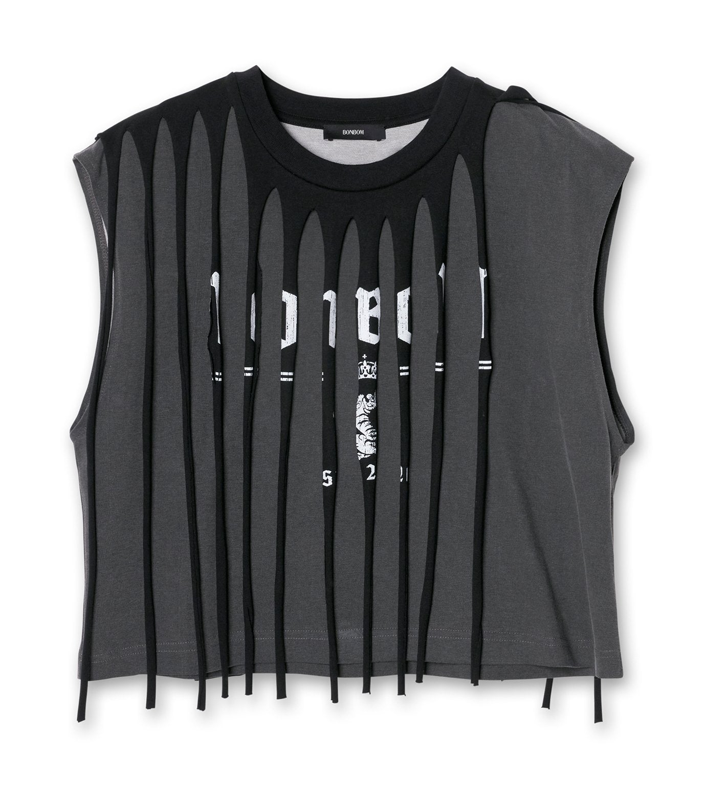 Slash-Cut Tiger Logo Tshirt