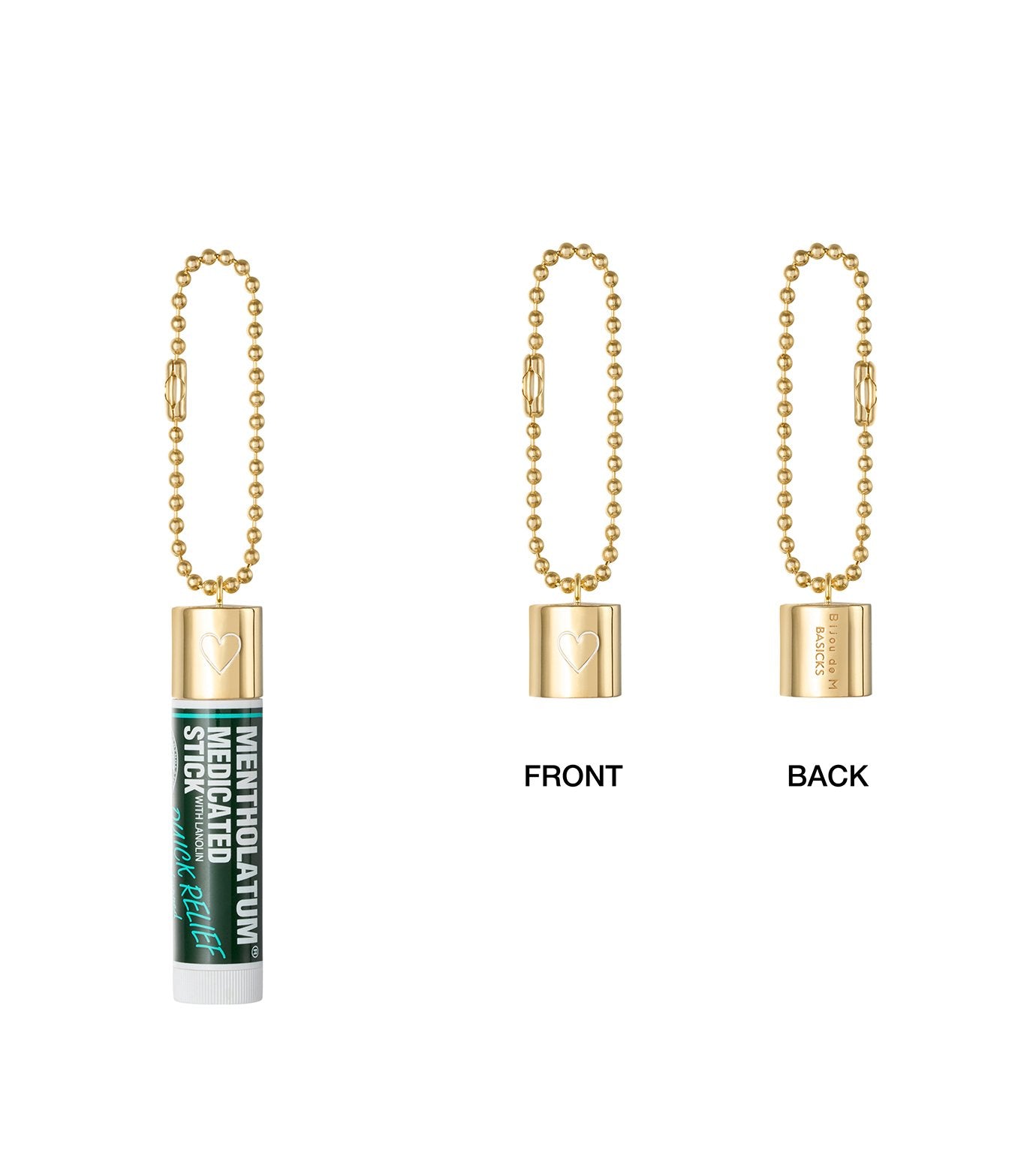 BASICKS×Bijou de M Lip balm Cap