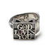 GODLOVESYOU Ring (Diamond Ruby Sap