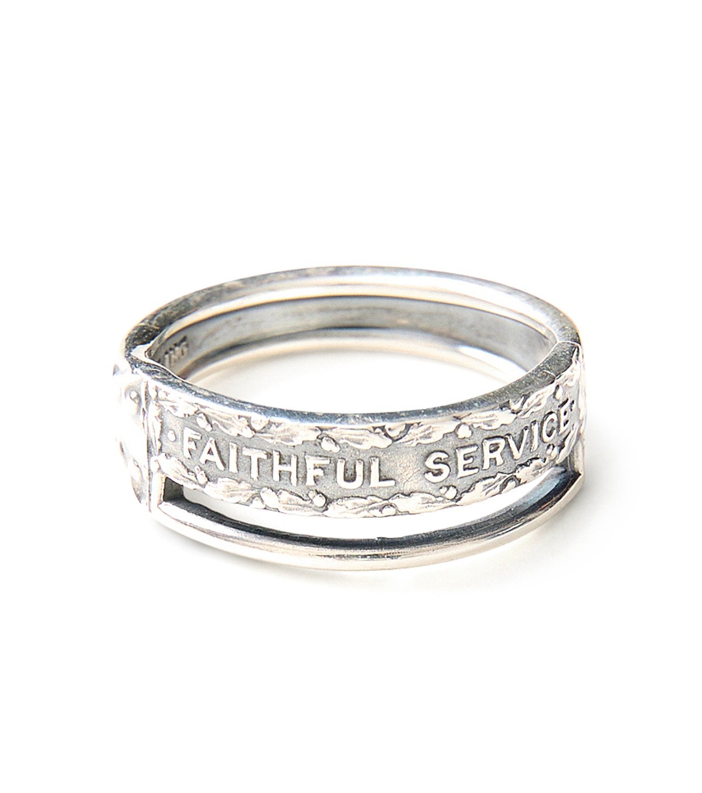 "FAITHFUL SERVICE" Ring