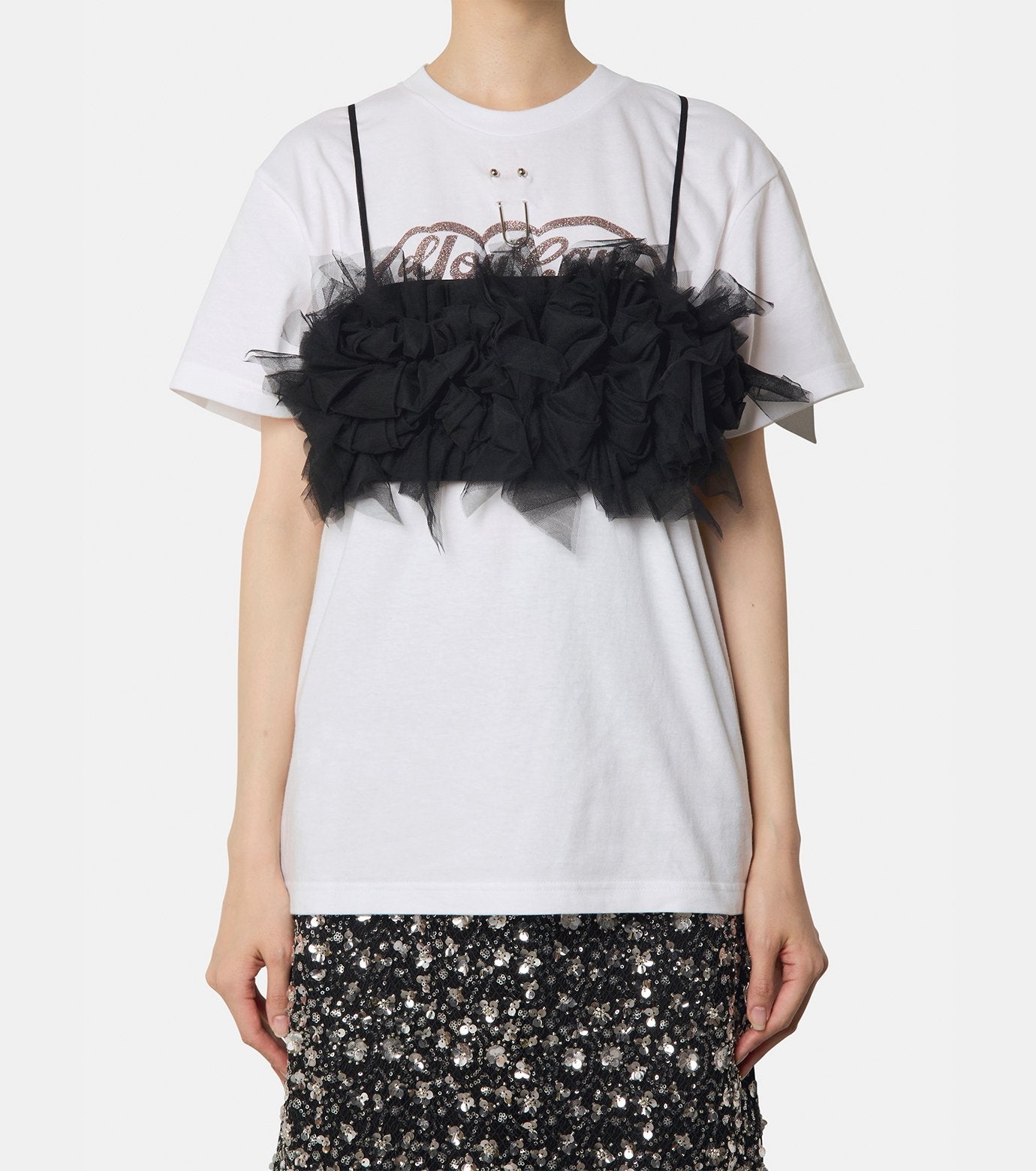 Tulle Bra Top