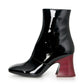Janis Patent Short Boots