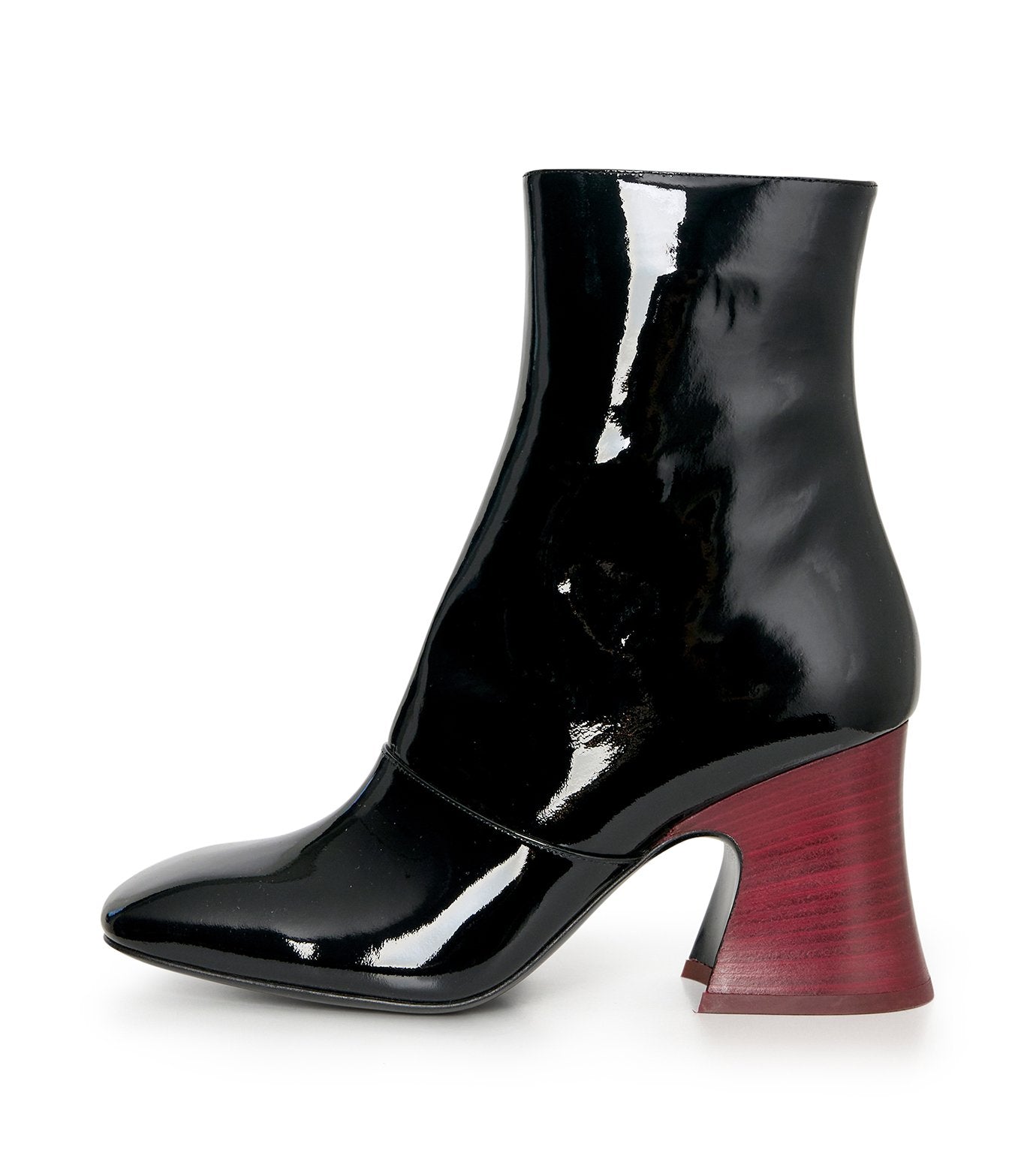 Janis Patent Short Boots
