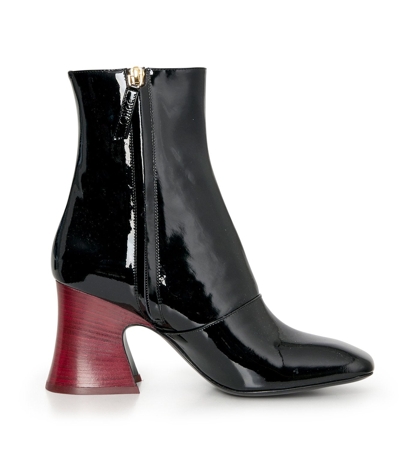 Janis Patent Short Boots