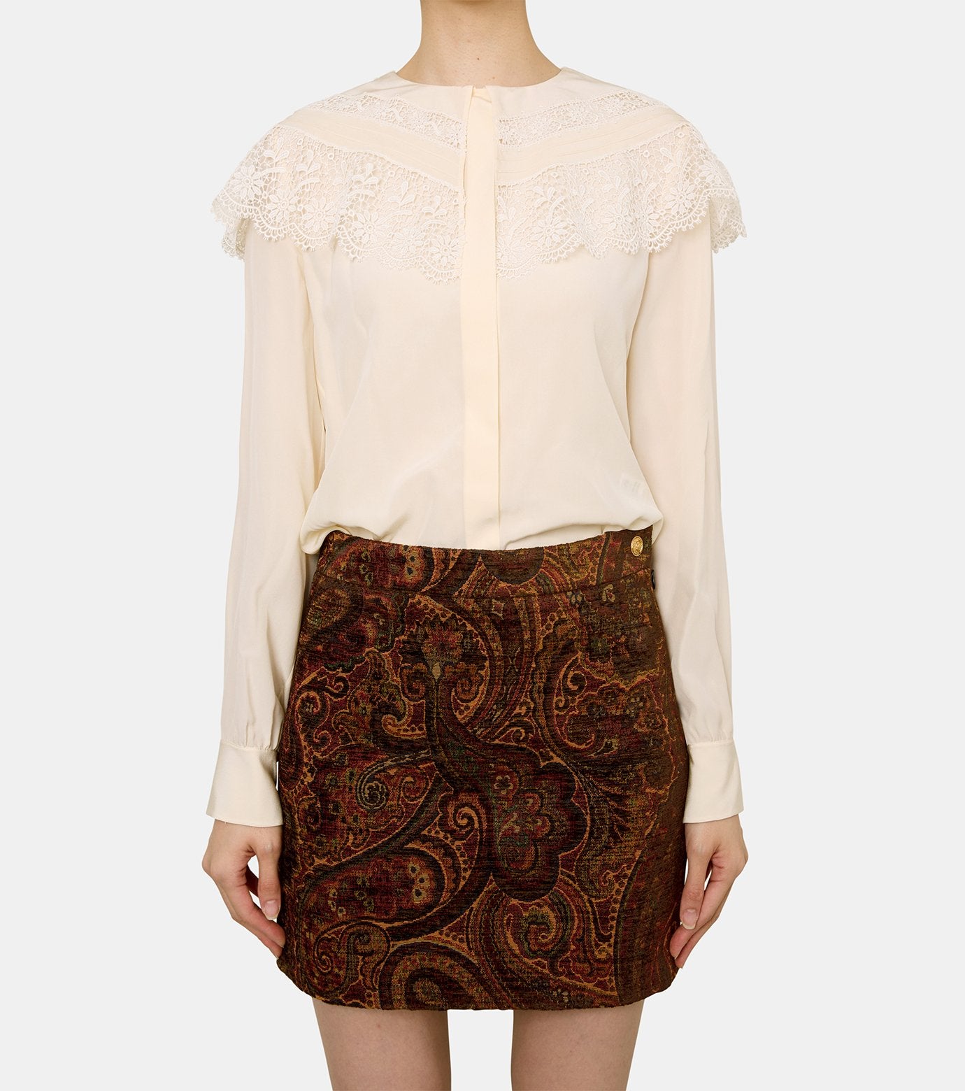 Lace Collar Blouse