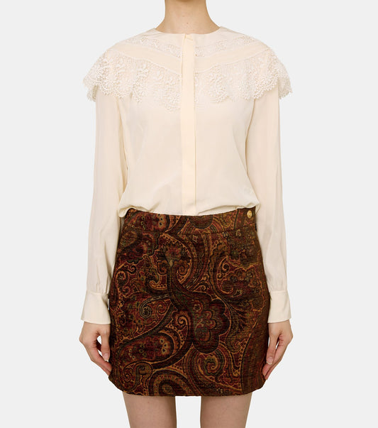Lace Collar Blouse