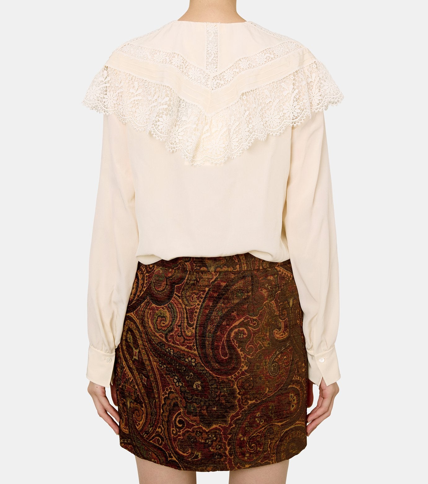 Lace Collar Blouse