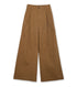 Cotton Canvas Wide Trouser