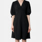 Viscose Crepe Mini Dress