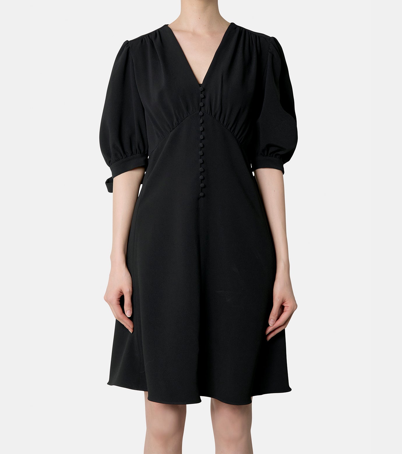 Viscose Crepe Mini Dress