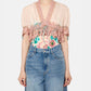 Silk Habotai Cropped Top