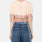 Silk Habotai Cropped Top