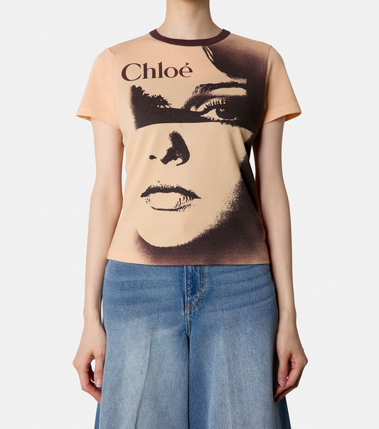 Portrait Print T-Shirt