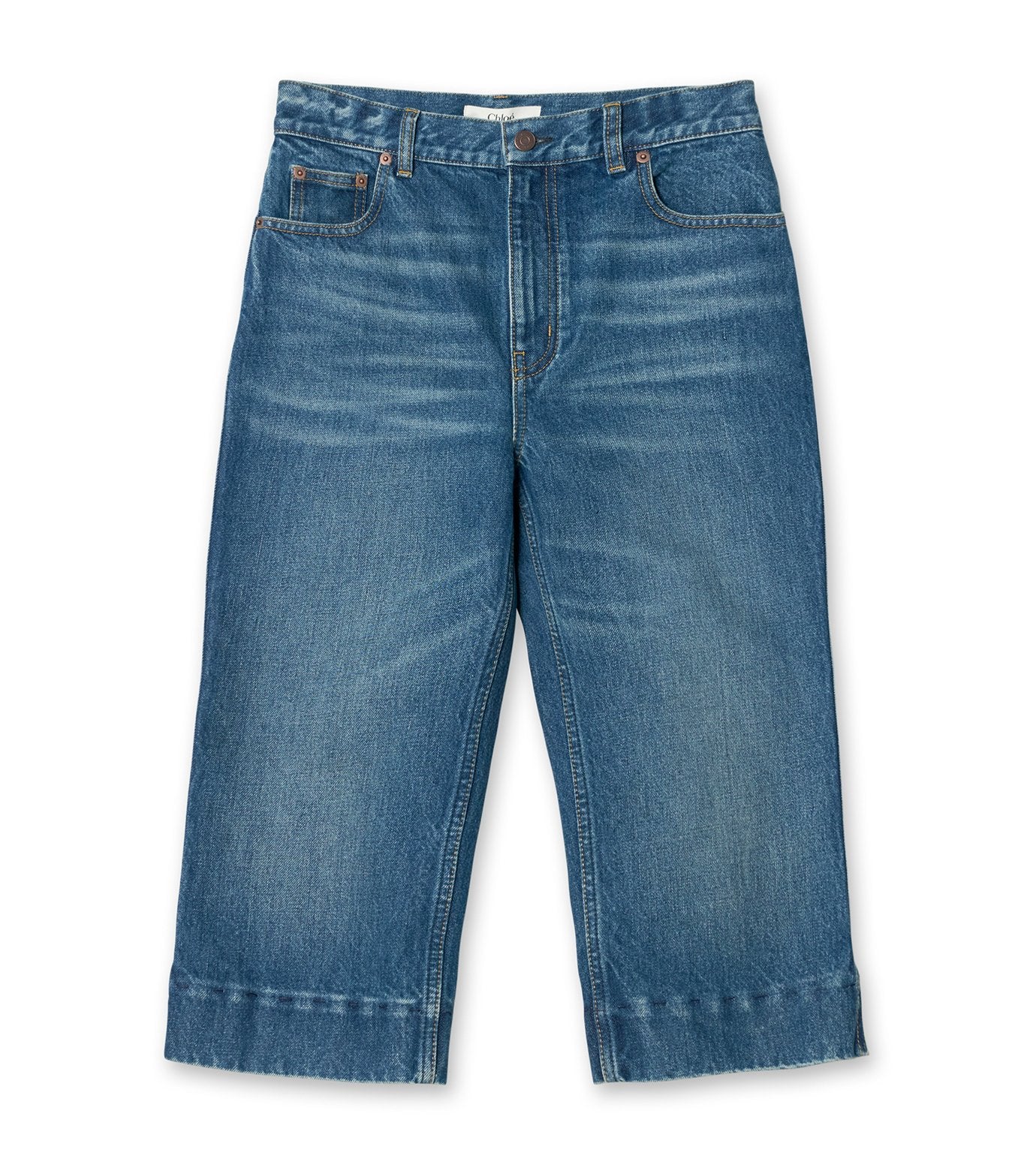 Capri Denim Pants