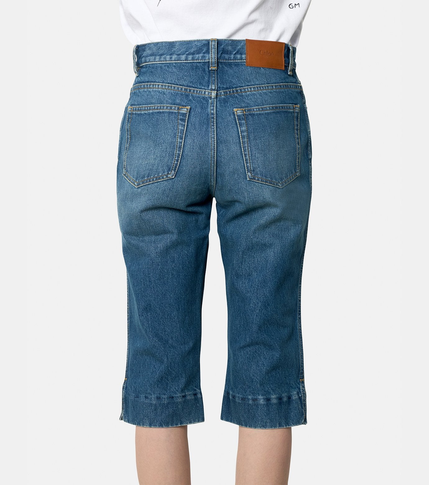 Capri Denim Pants