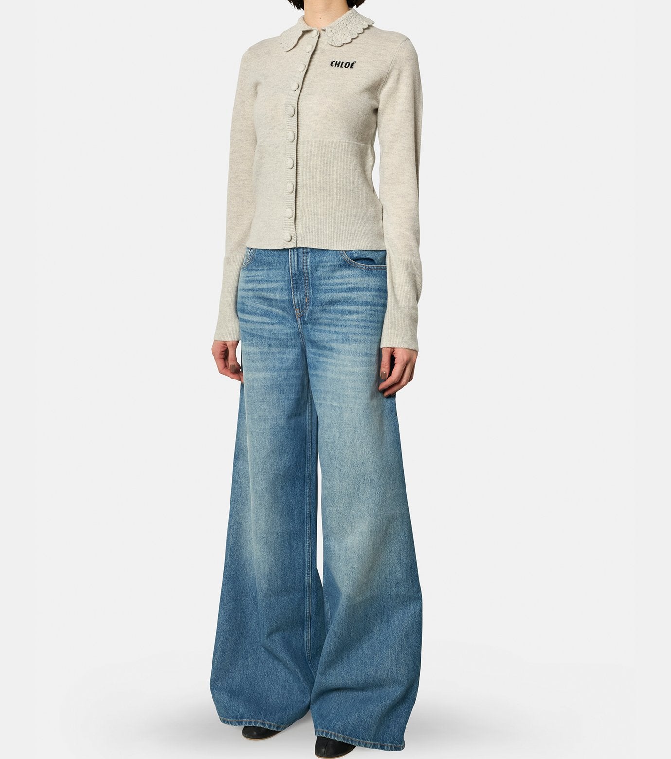 Multistitch Knit Cardigan