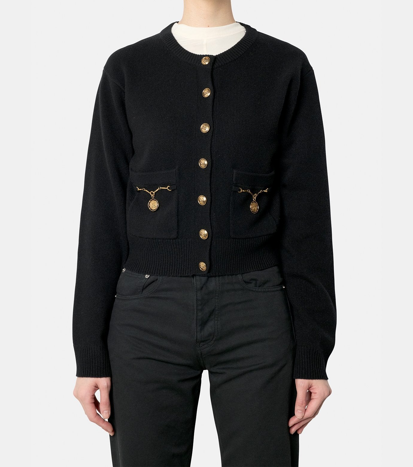 Horse Capsule Knit Cardigan