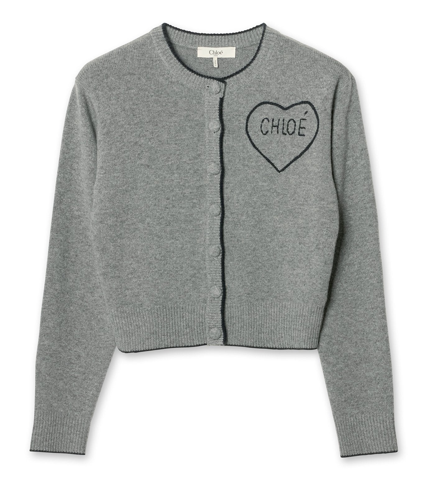 Chloe Emb Cardigan