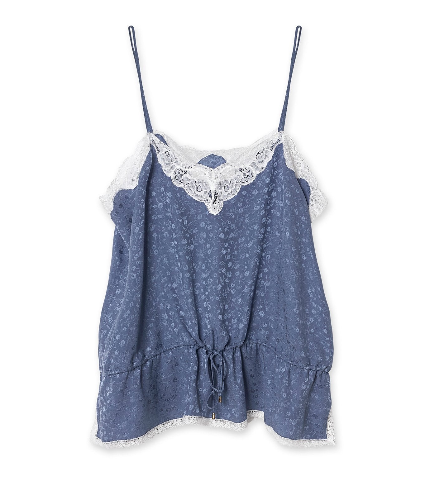 Silk Floral Jac Camitop