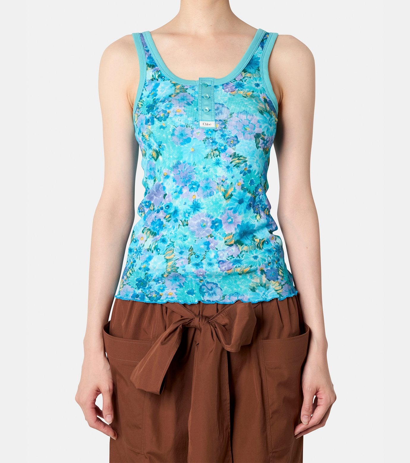 Roses Print Tank