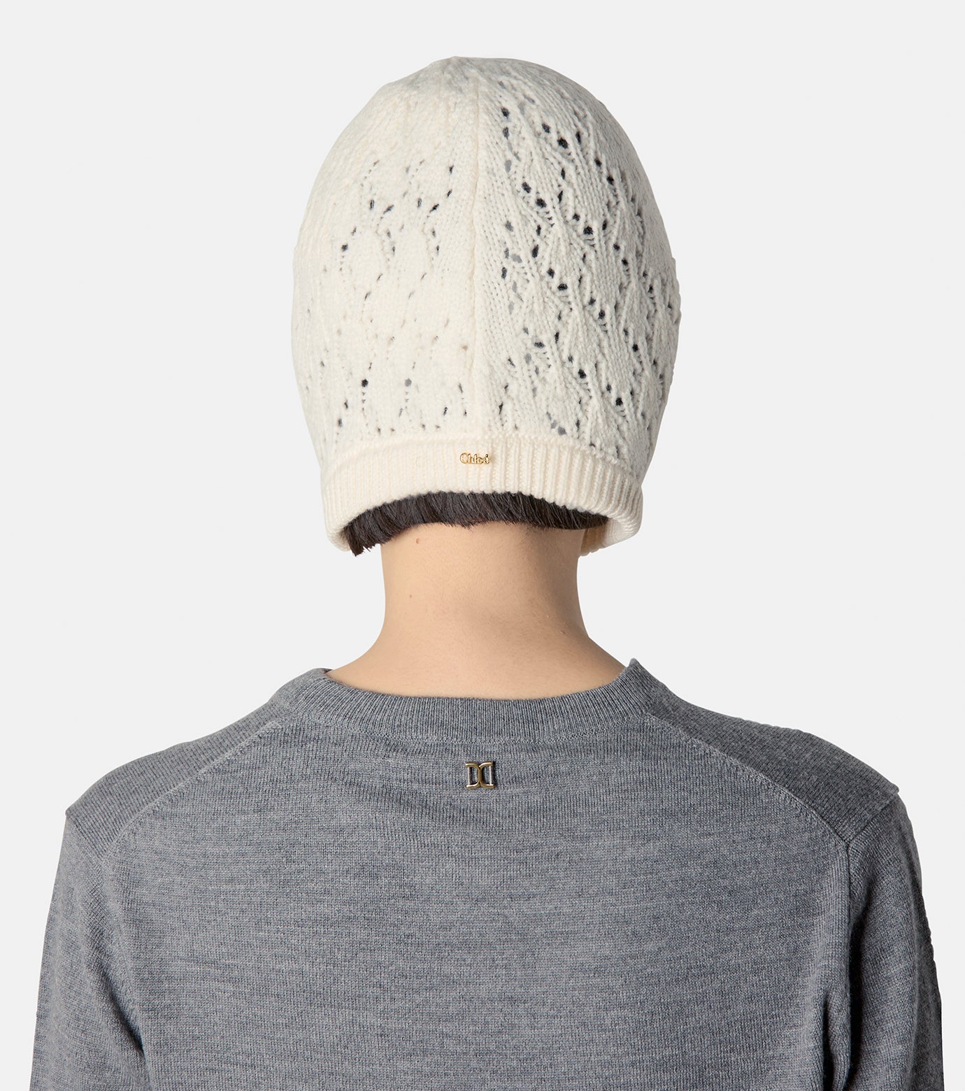 Chloe Lace Knit Cap