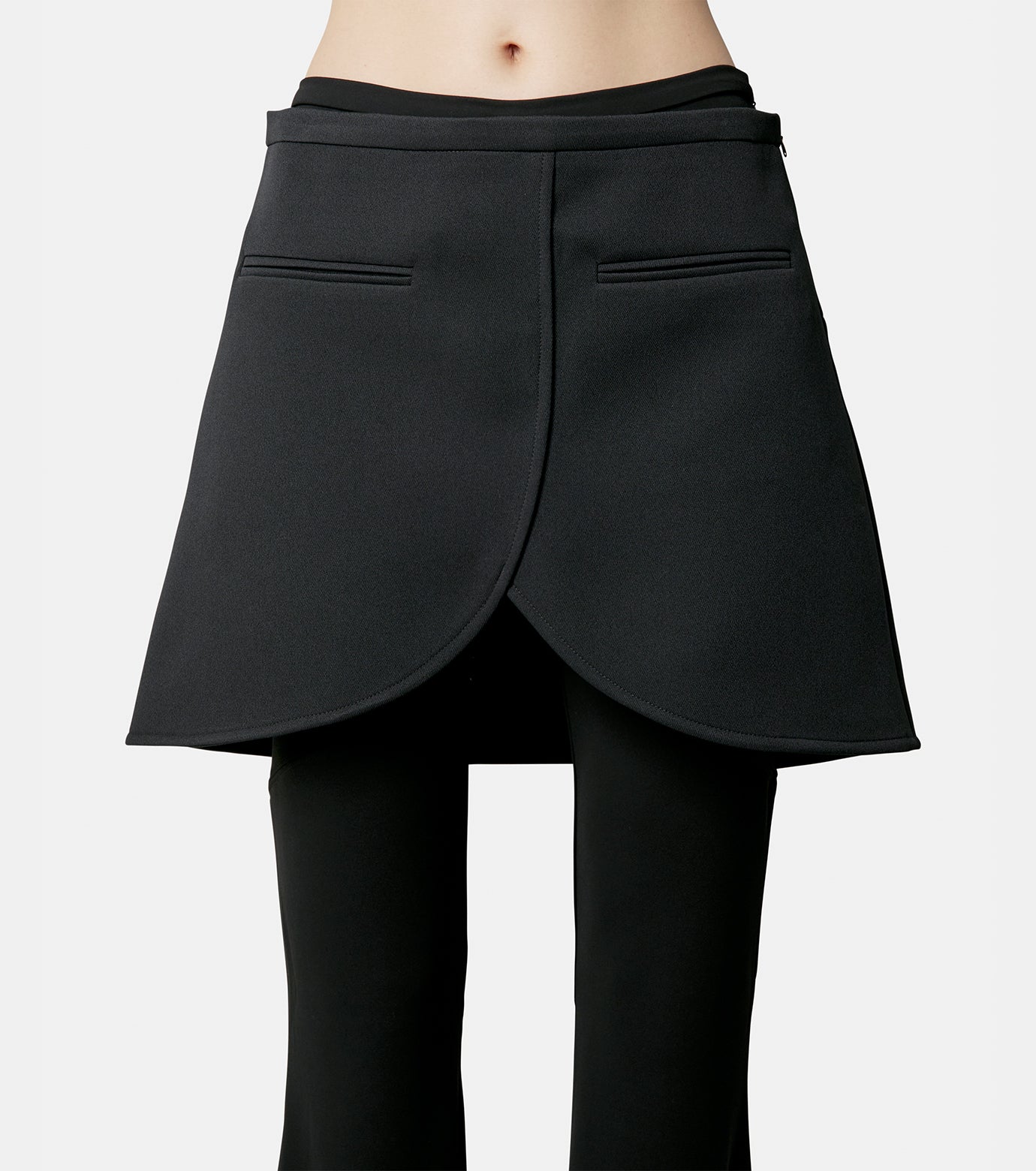 Ellipse Twill Mini Skirt