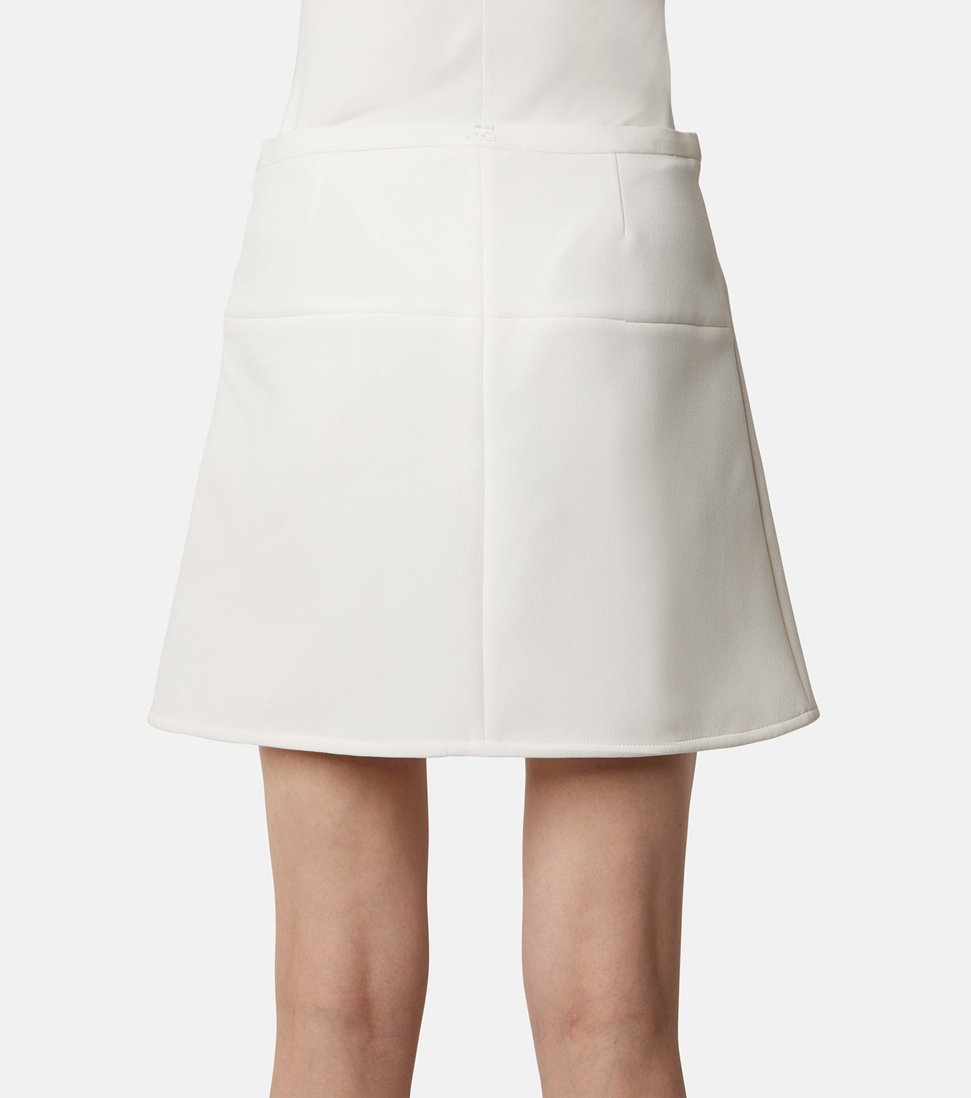 Ellipse Twill Mini Skirt