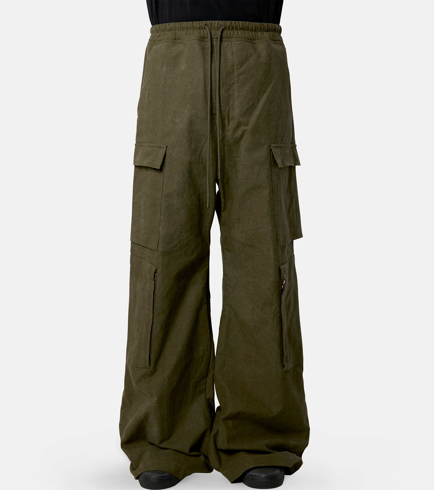 CARGO FLARE PANTS