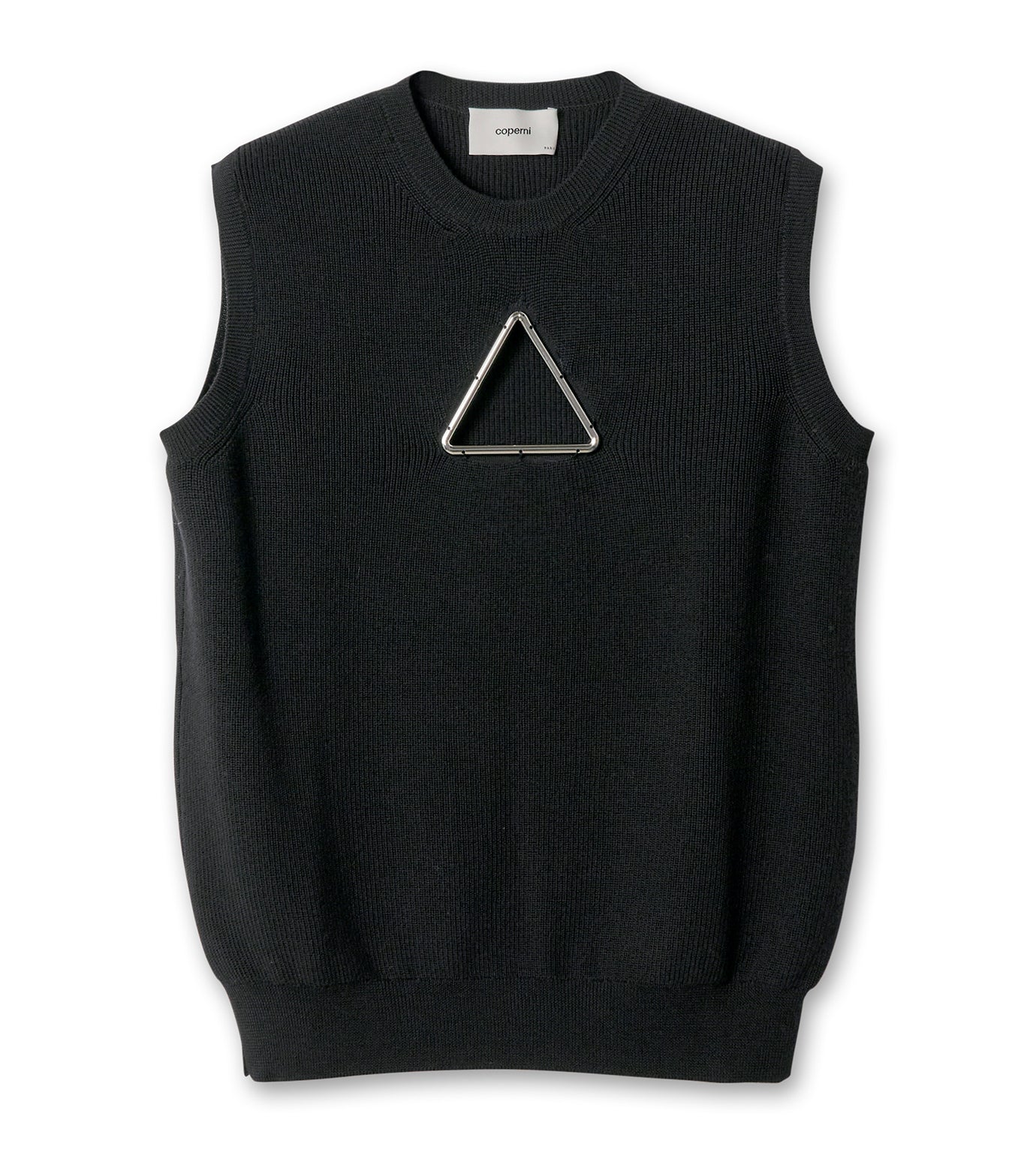 Triangle Sless Knitted Sweater