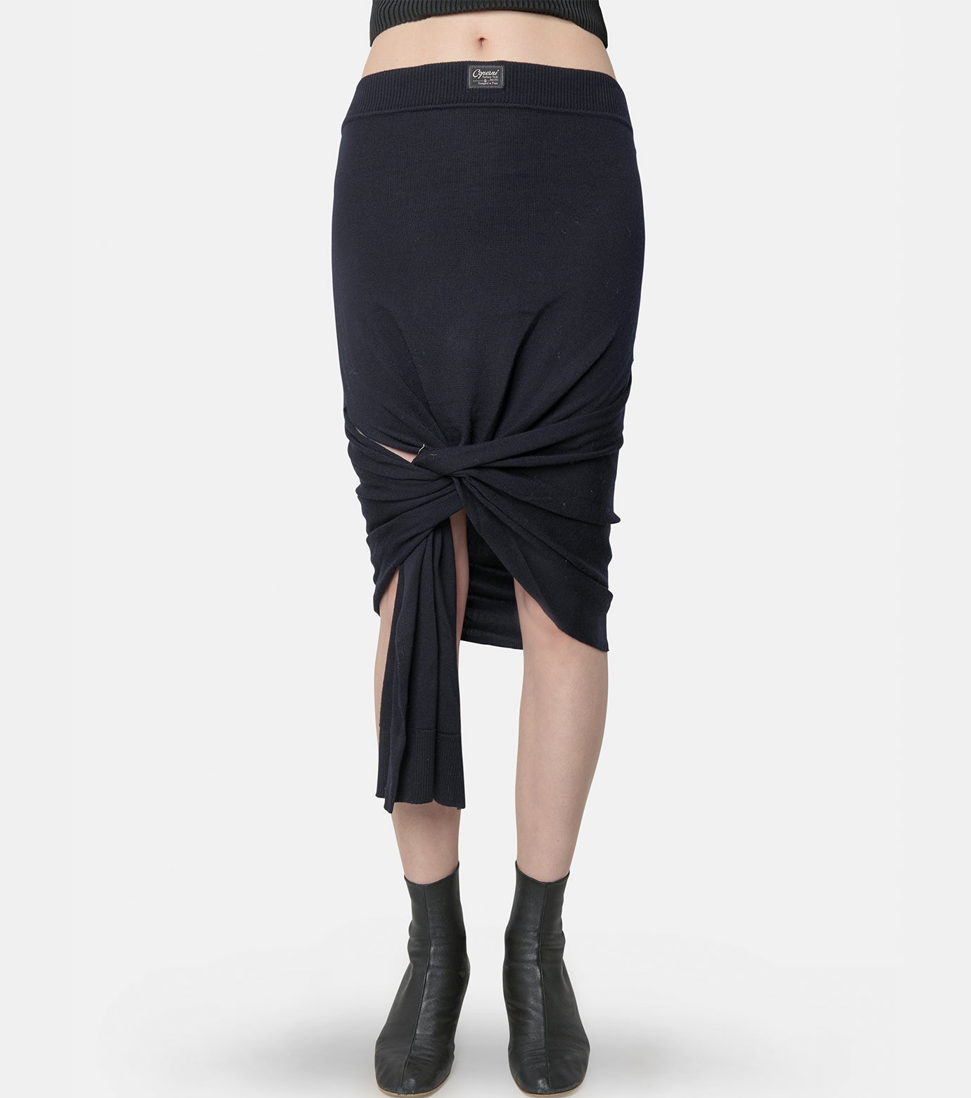 Knotted Bottom Skirt