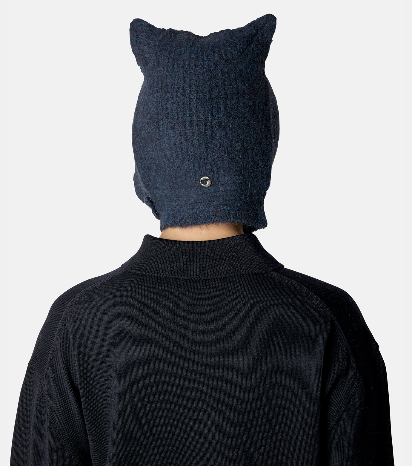 Knitted Horn Beanie