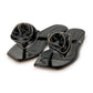 Zip Flower Slanted Flip Flop