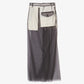 Tulle Deconstructured Pants