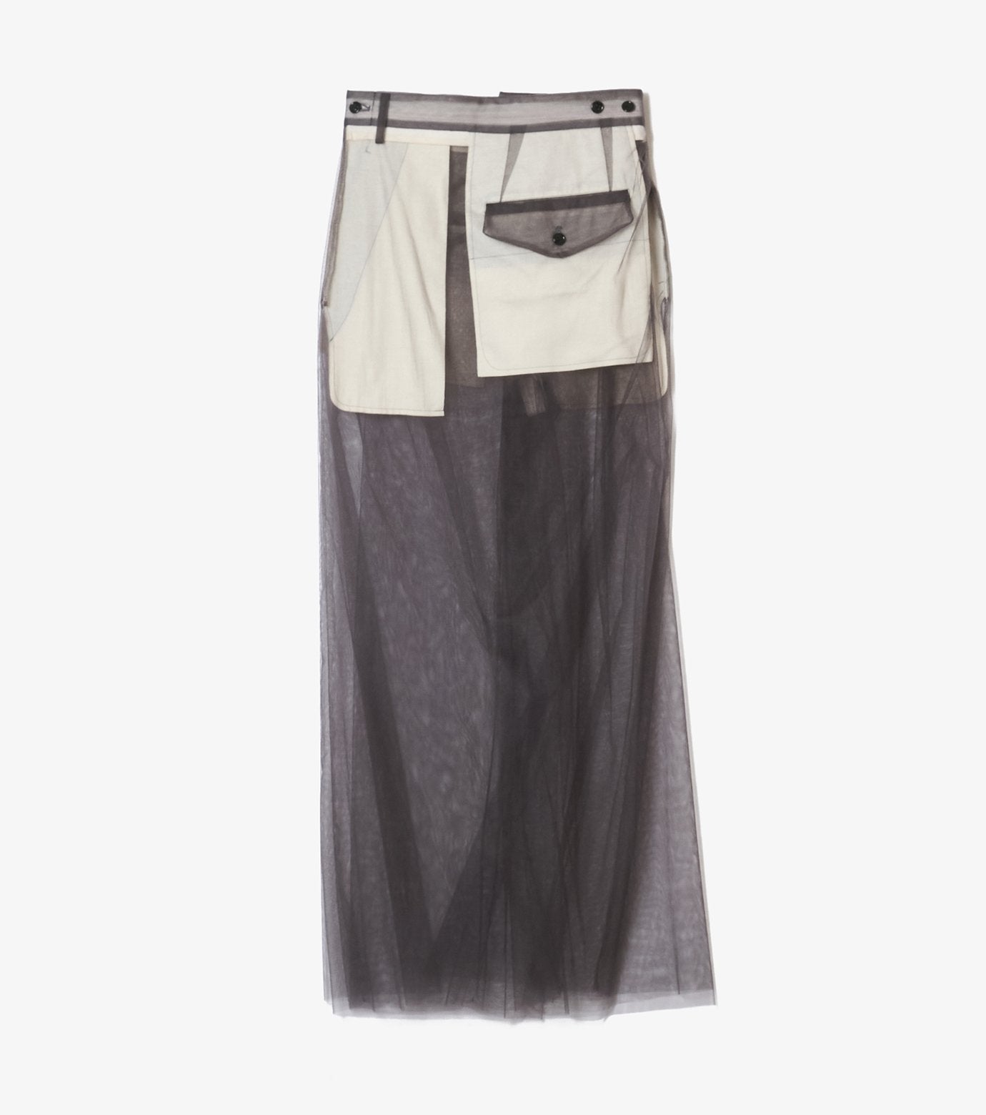 Tulle Deconstructured Pants