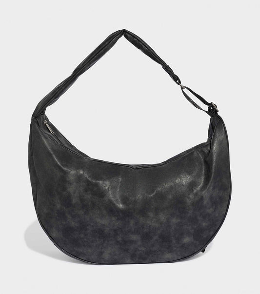PU STUDS MOON BAG
