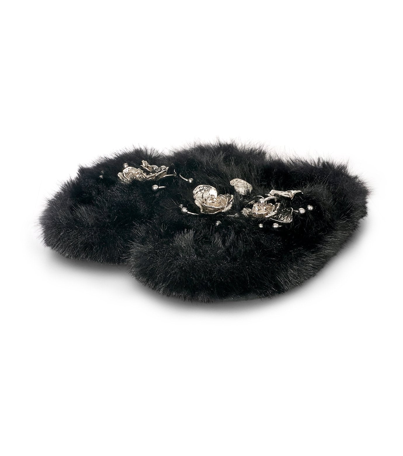 Faux Fur Slide