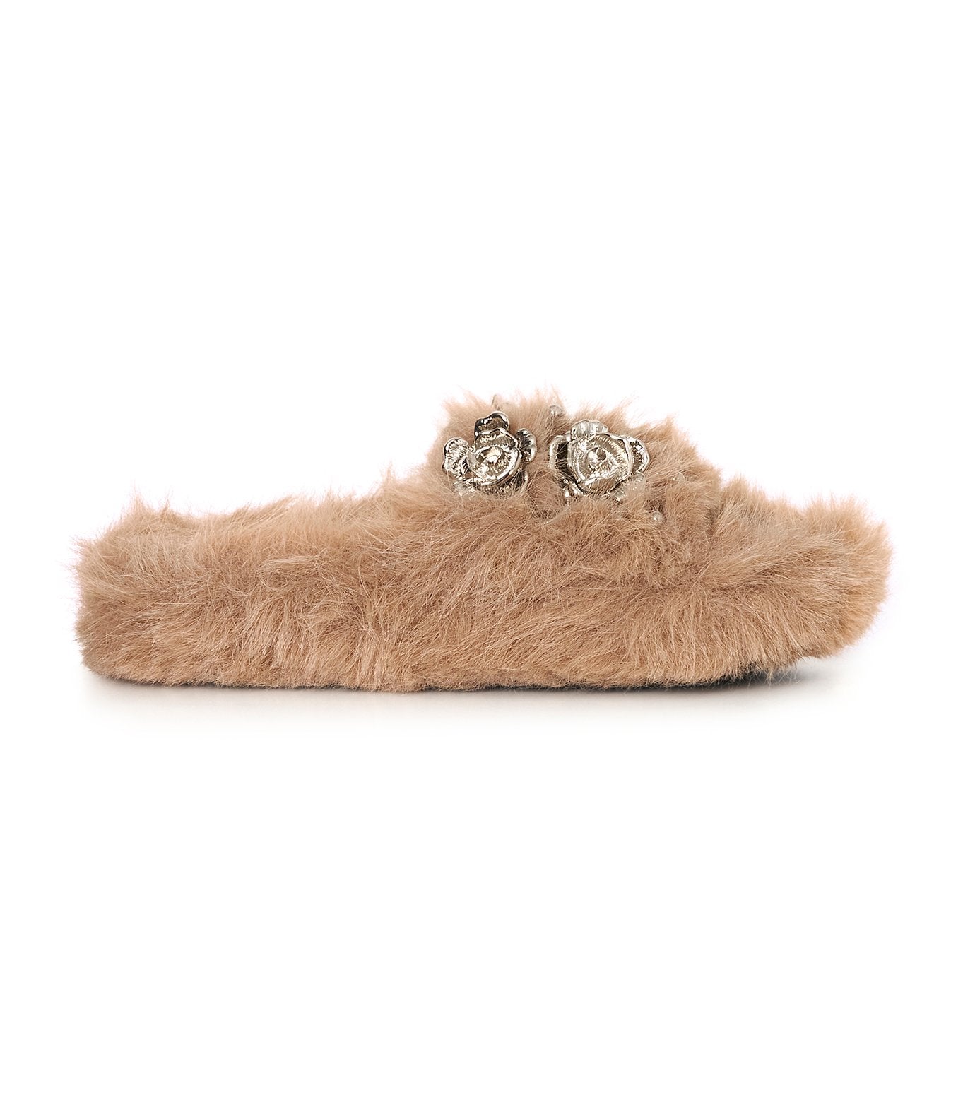 Faux Fur Slide