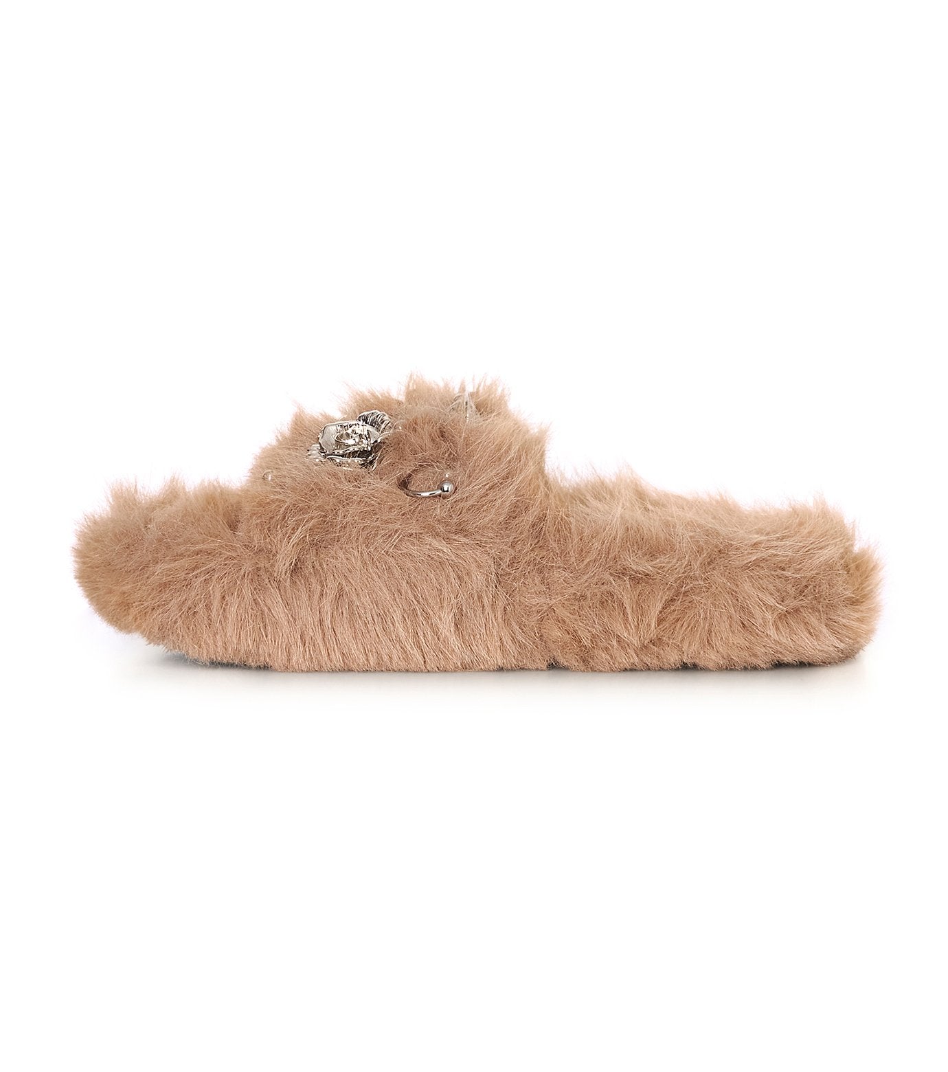 Faux Fur Slide