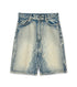 SKY MENS EMBROIDERY WASHED DENIM SHO