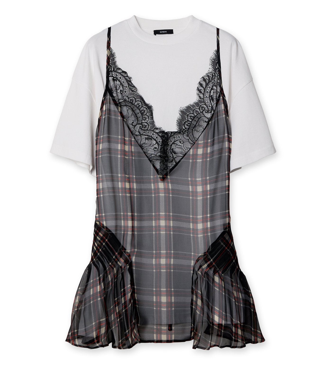 Dress-Attached Tshirt Dress
