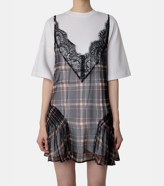 Dress-Attached Tshirt Dress