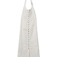 Multiflex White Denim Long Dress