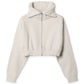 CROPPED FULL ZIP