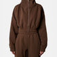 CROPPED FULL ZIP